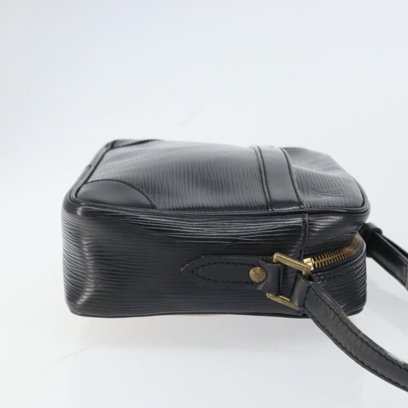 Authentic LOUIS VUITTON Epi Trocadero 23 Shoulder Bag Black M52302 LV - Picture 10 of 16